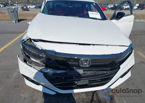 2021 Honda Accord Sport из США, поврежденный, VIN 1HGCV1F39MA099330